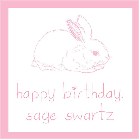 Bunny Gift Stickers